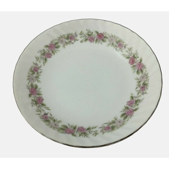 Pair Danisco Japan Teahouse Rose Berry Bowls 5.5" Floral Design - Picture 2 of 9